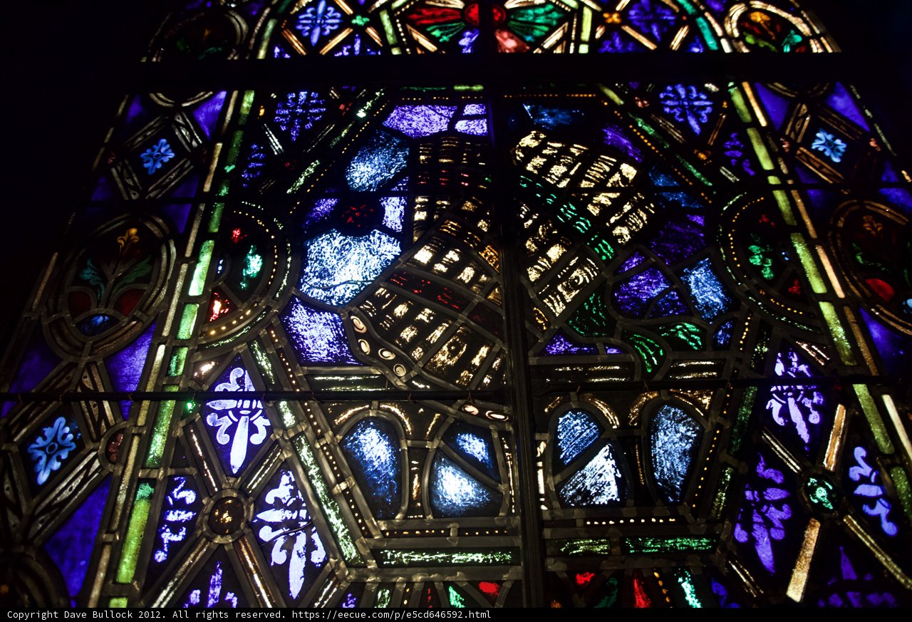 The Stained Glass Beauty of the Temple of Israel