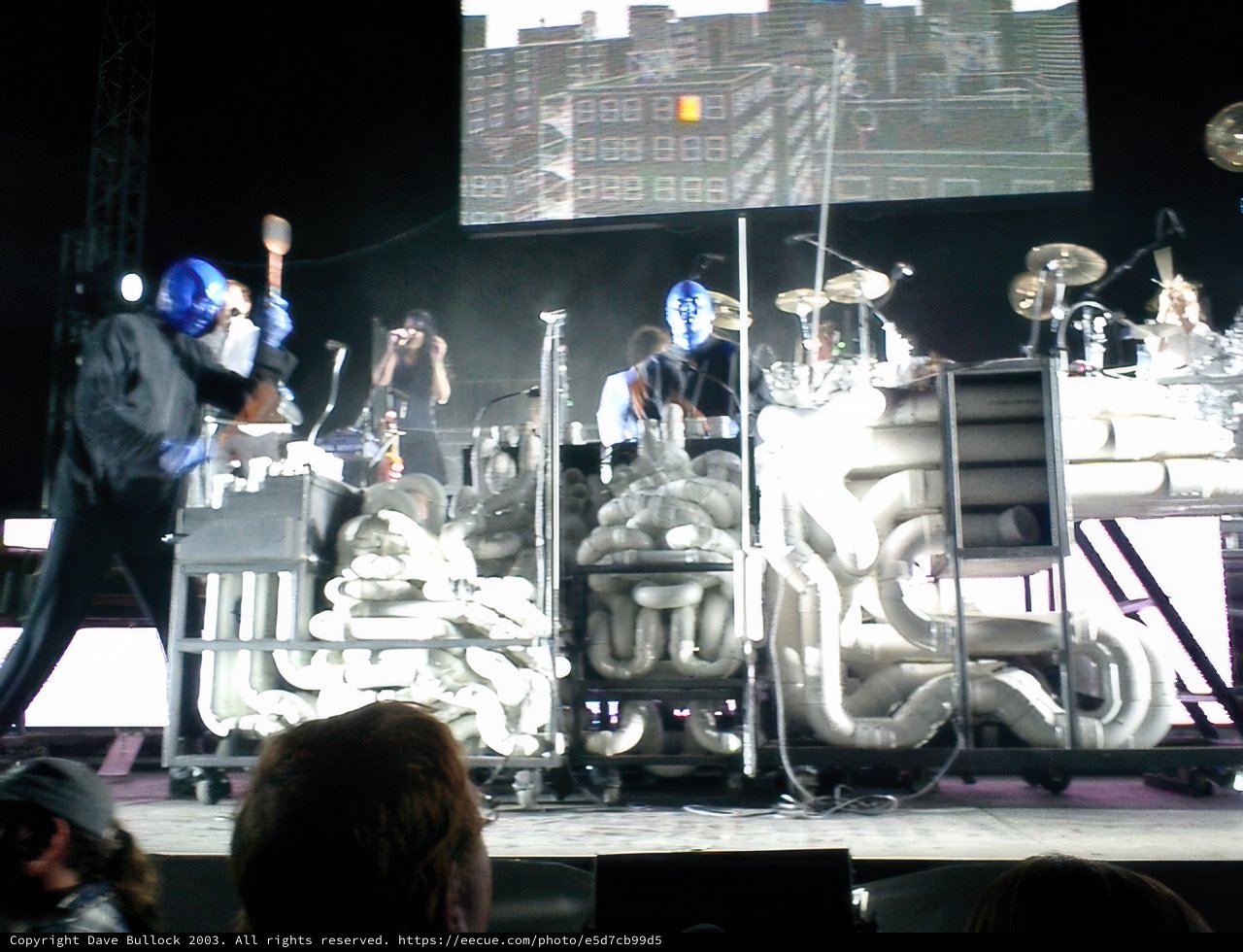 Blue Man Group Rocks the O2 Arena in London