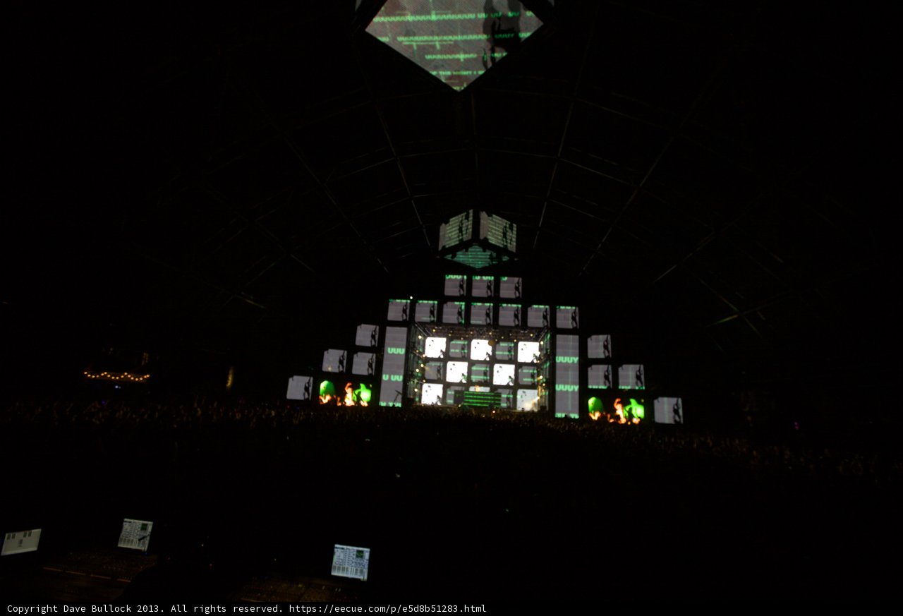 Illumination on the Coachella Stage