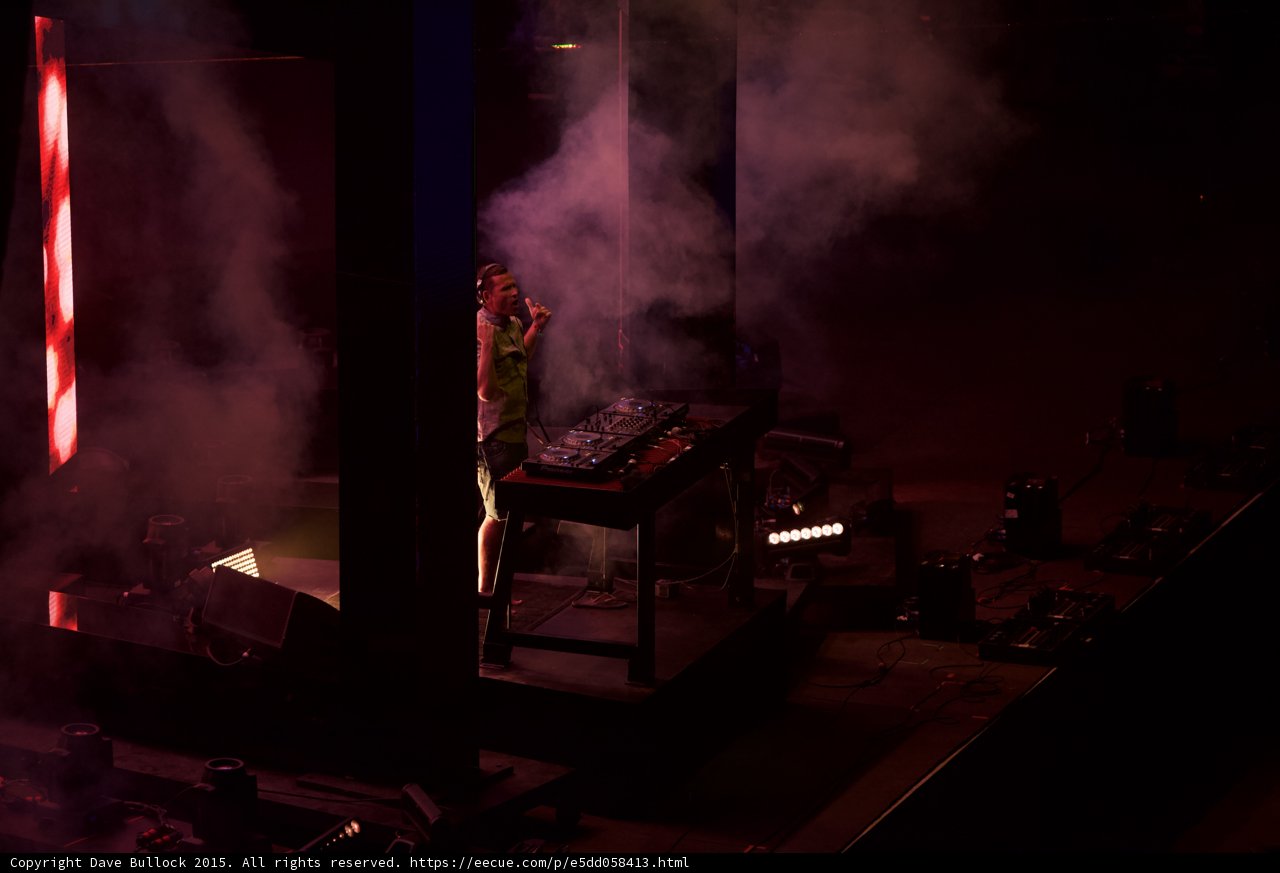 Smoke and Sound on Stage