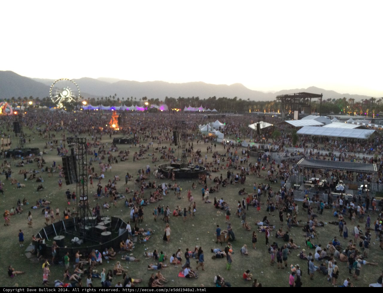 City Crowd at Music Festival