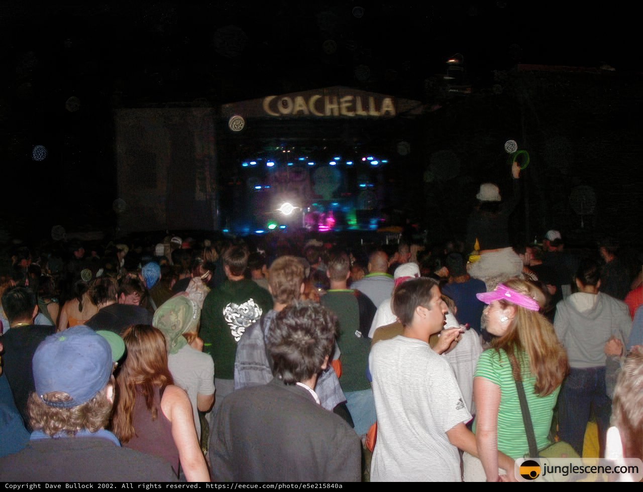 Nightlife Spectacle: A Concert Crowd Rocks the Club