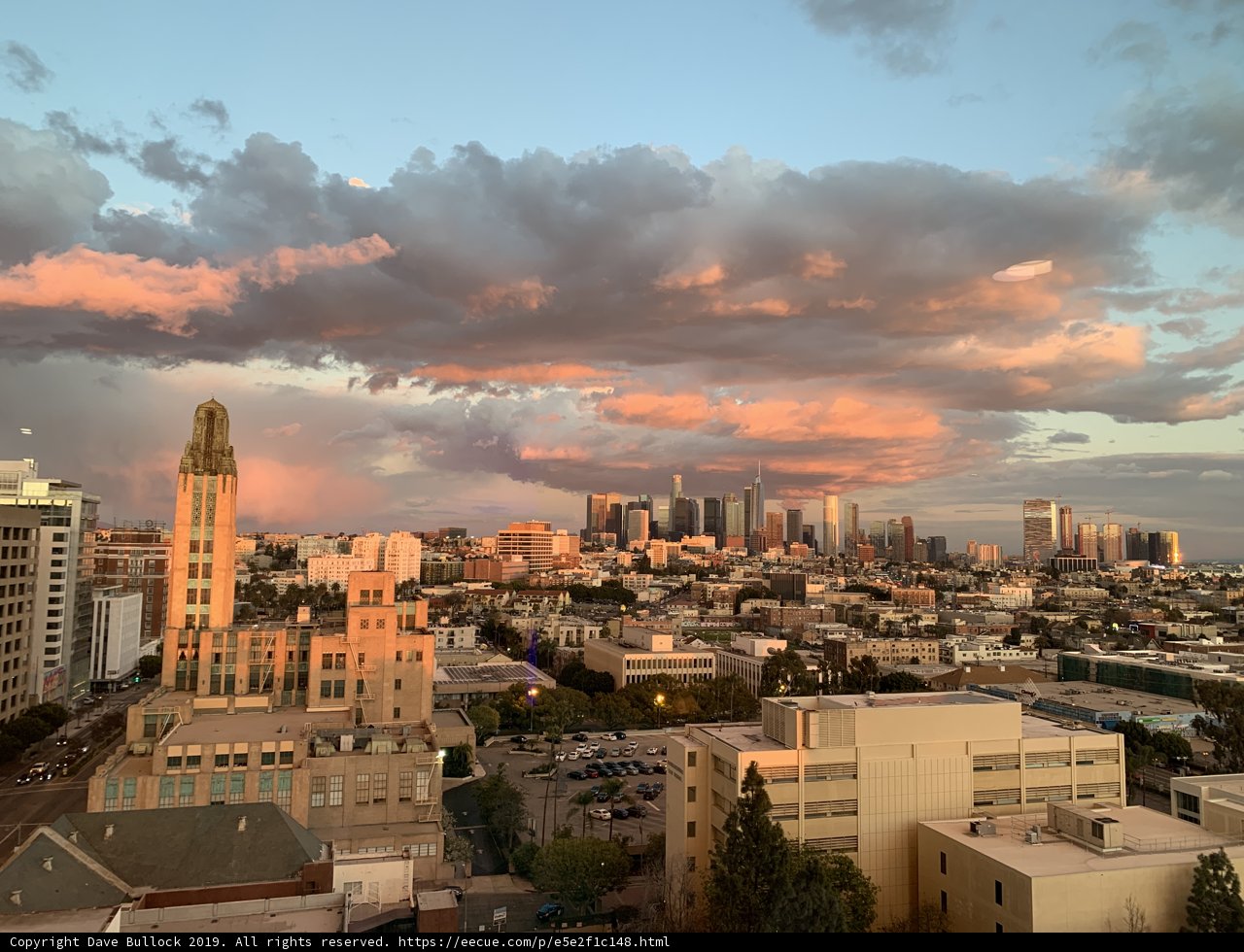 City of Angels at Dusk