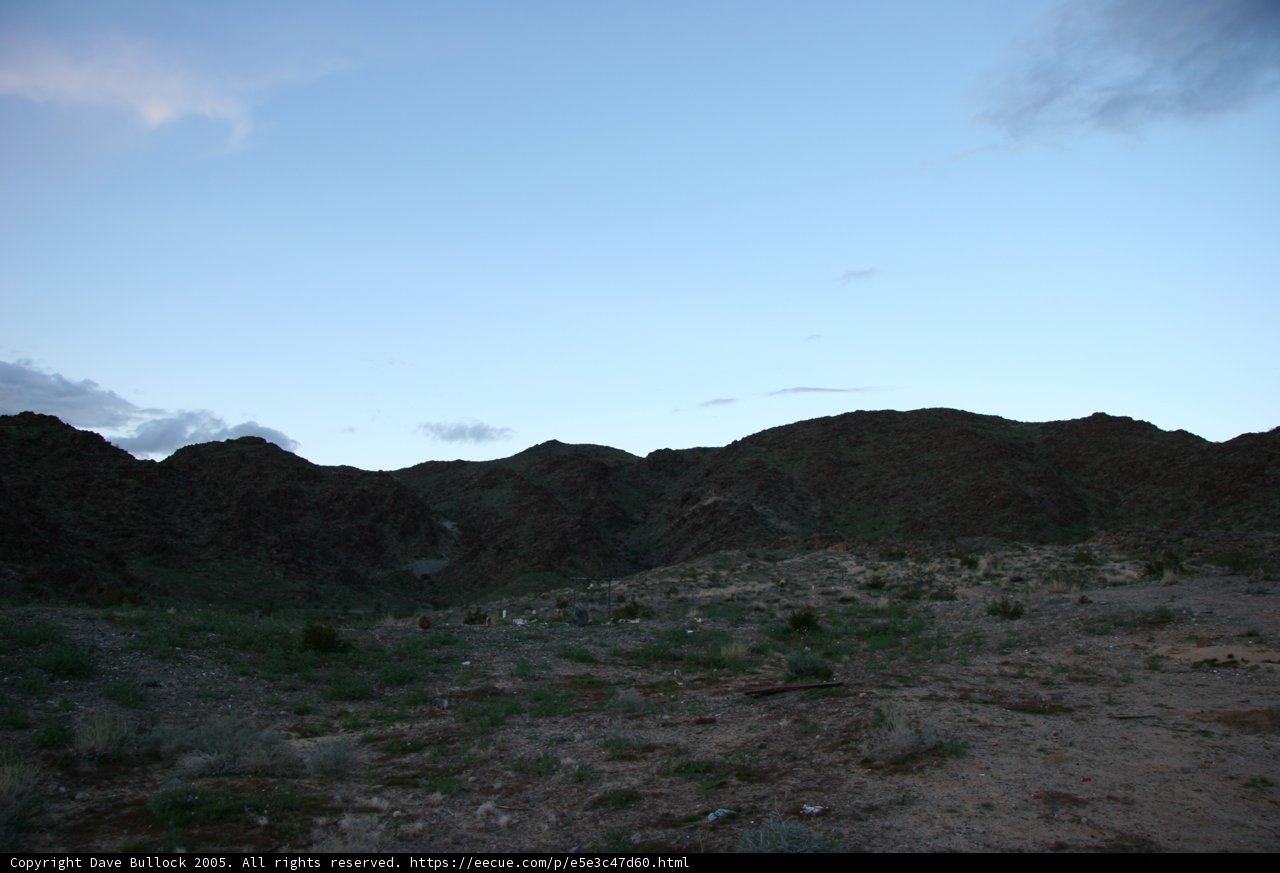 Majestic Mountain Range at Dusk