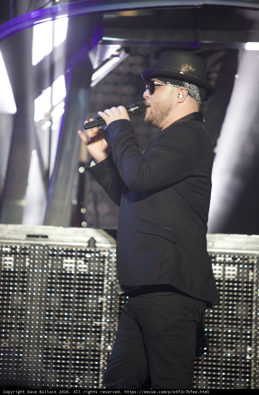 The Crooning Gentleman in Black