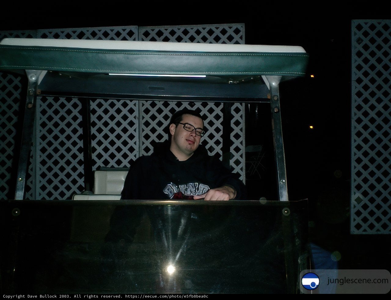 Nighttime Golf Cart Ride