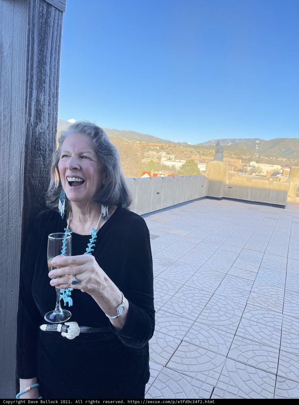 Wine Time on the Balcony