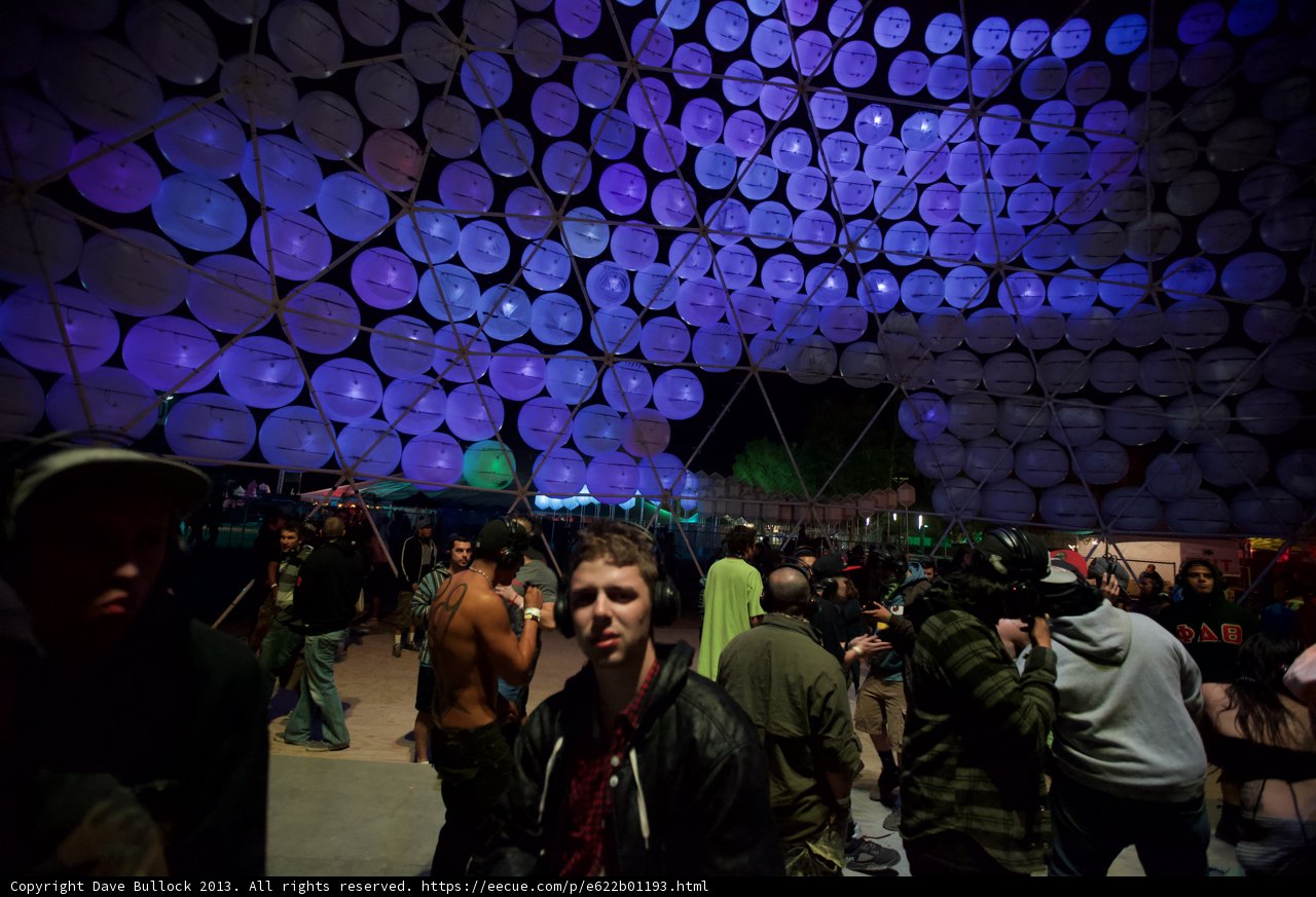 Nightlife in the Empire Polo Club Dome