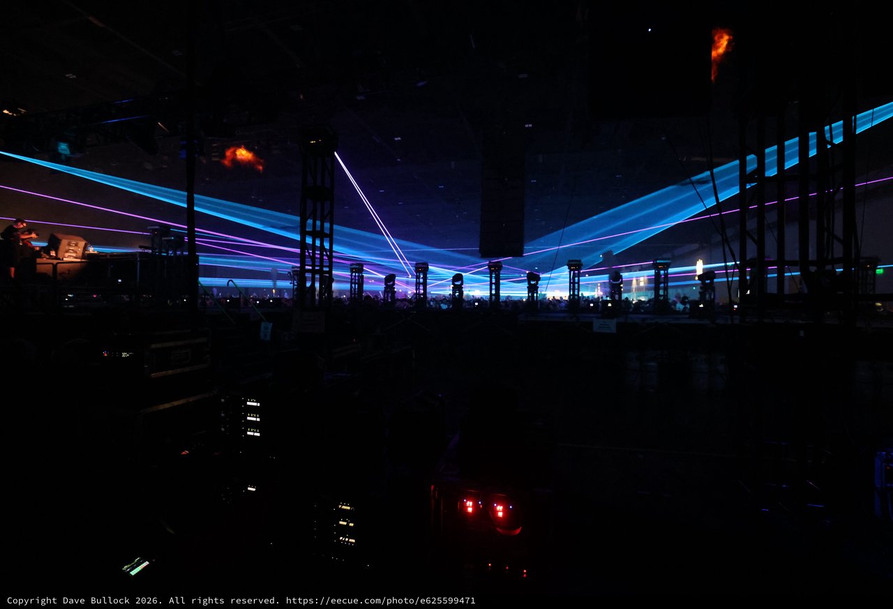 Laser Light Spectacular at Wobbleland 2026 Festival