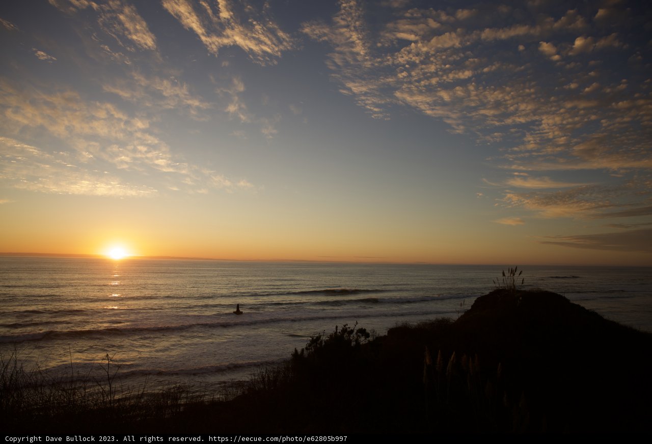 Transcendent Twilight At Halfmoon Bay, 2023