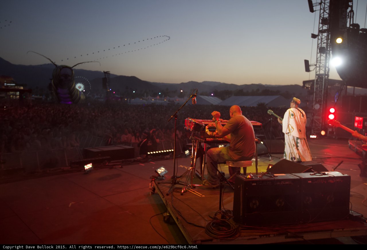 Rocking Out on the Coachella Stage