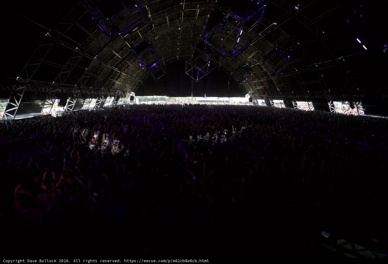 The Electric Atmosphere at Coachella Concert