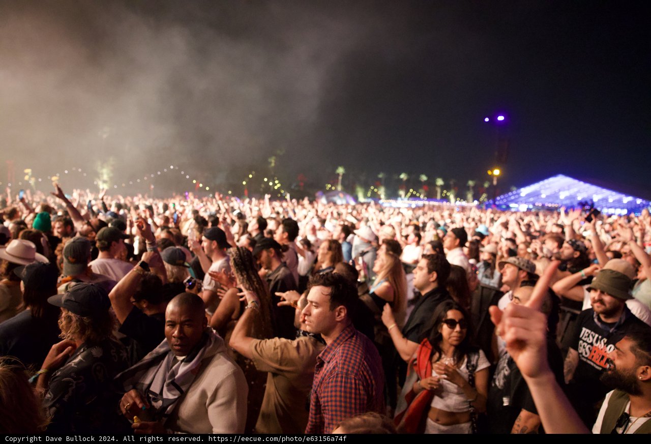 Vibes Under Stardust: A Night at Coachella 2024
