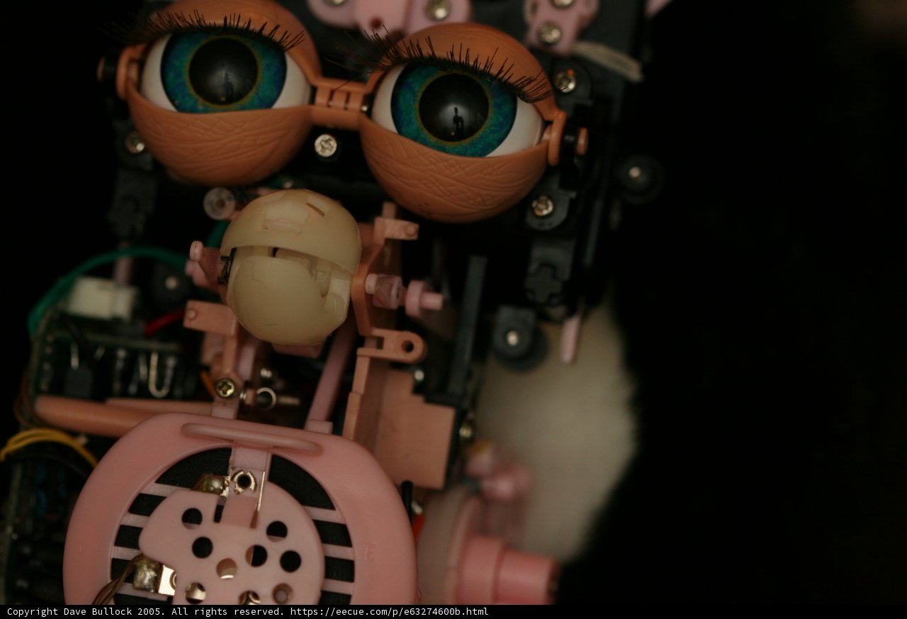 Pink-Eyed Robot