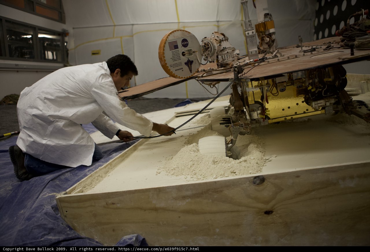 Working on the Plywood Machine