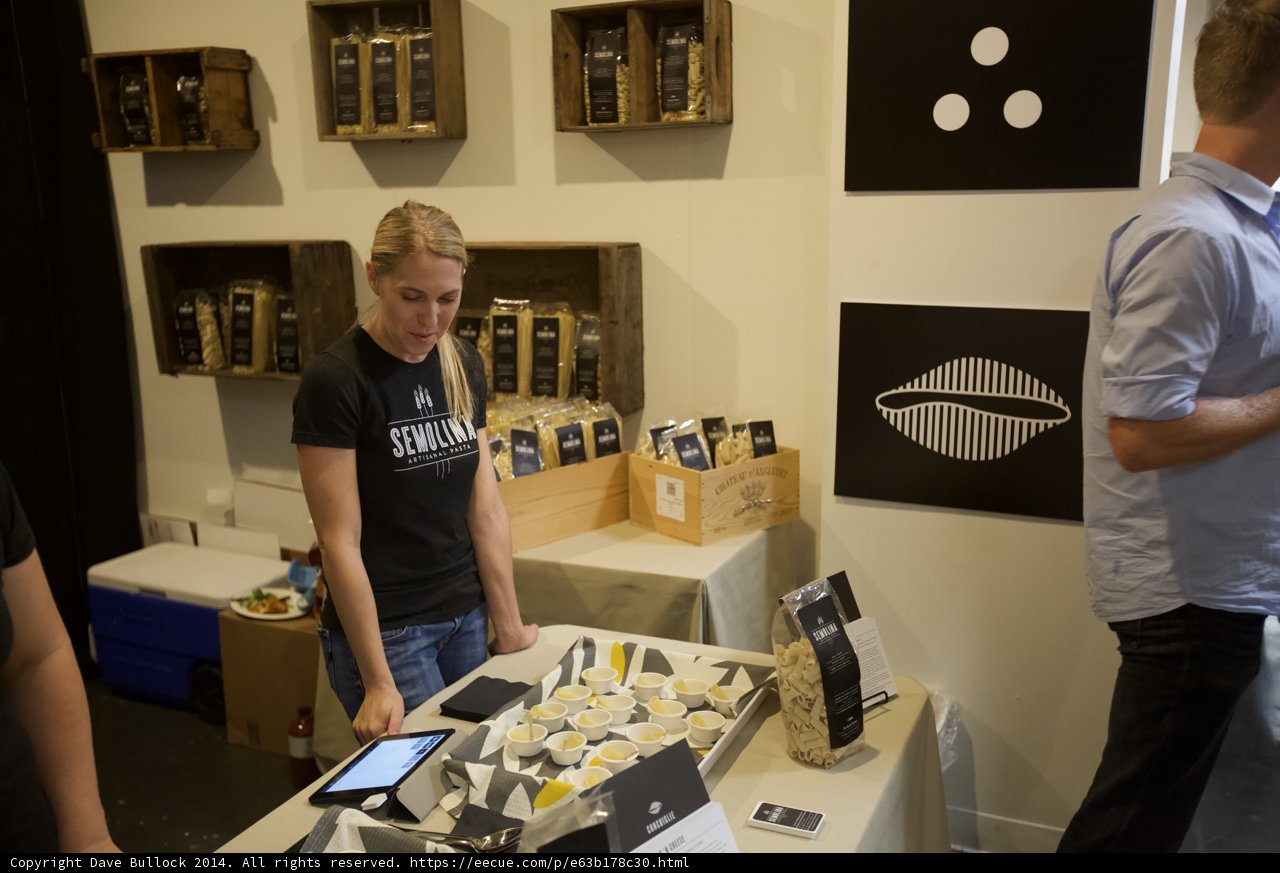 Plywood Table and Tablet in Leah Artistnal LA