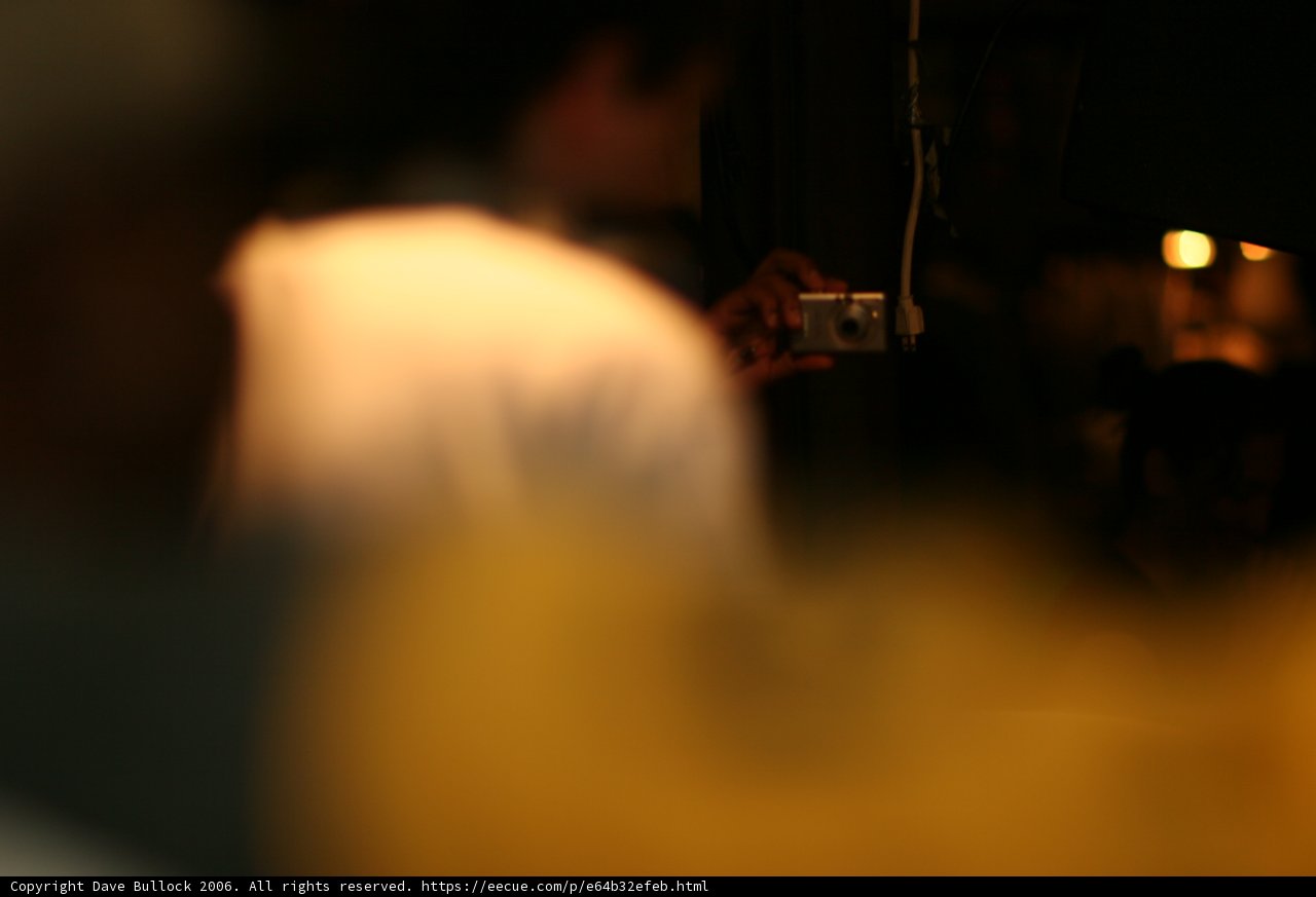 Blurry Fingers at the Club