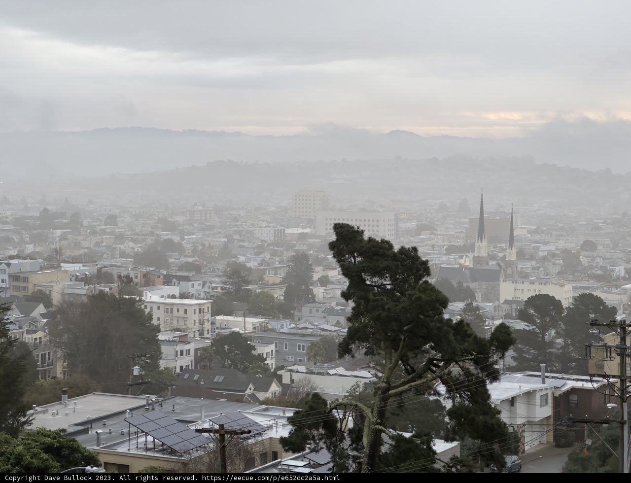 Cityscape from Billy Goat Hill Trail
