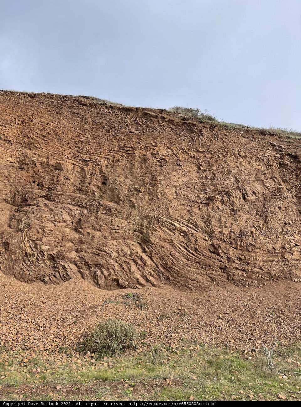 Majestic Cliff with Earthy Terrain