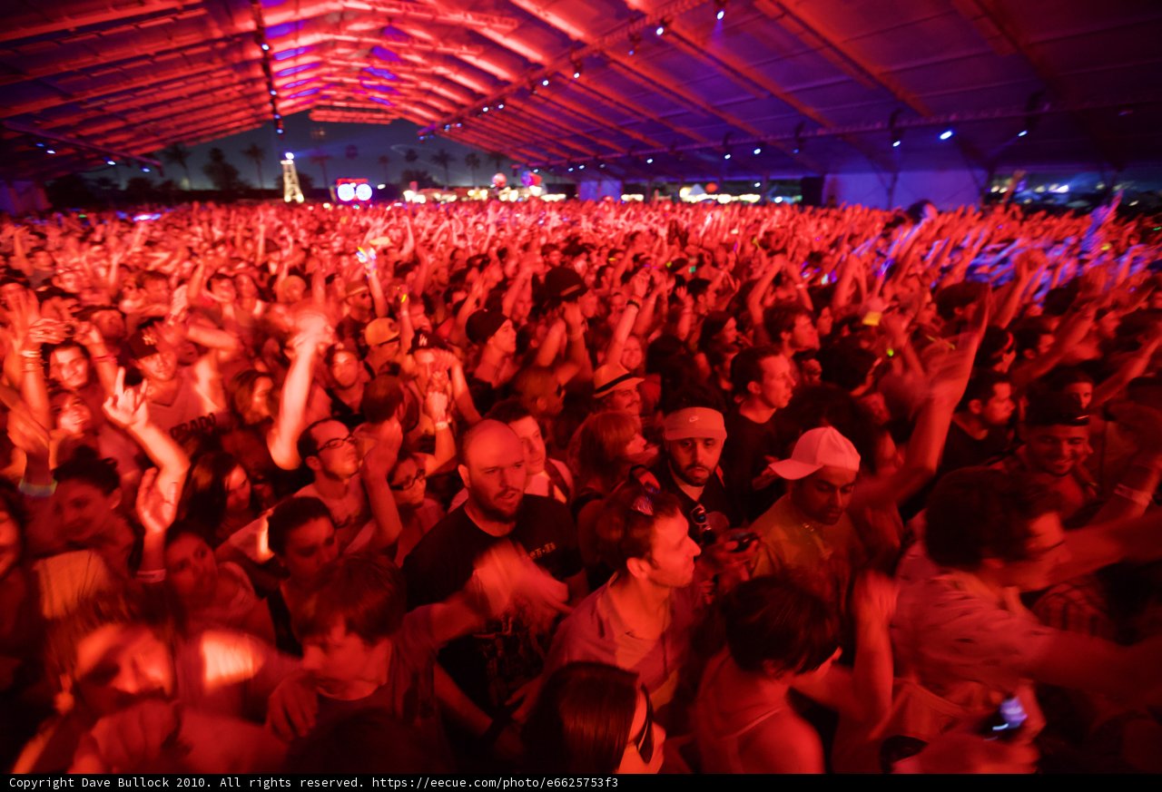 Electrifying Crowd at Coachella