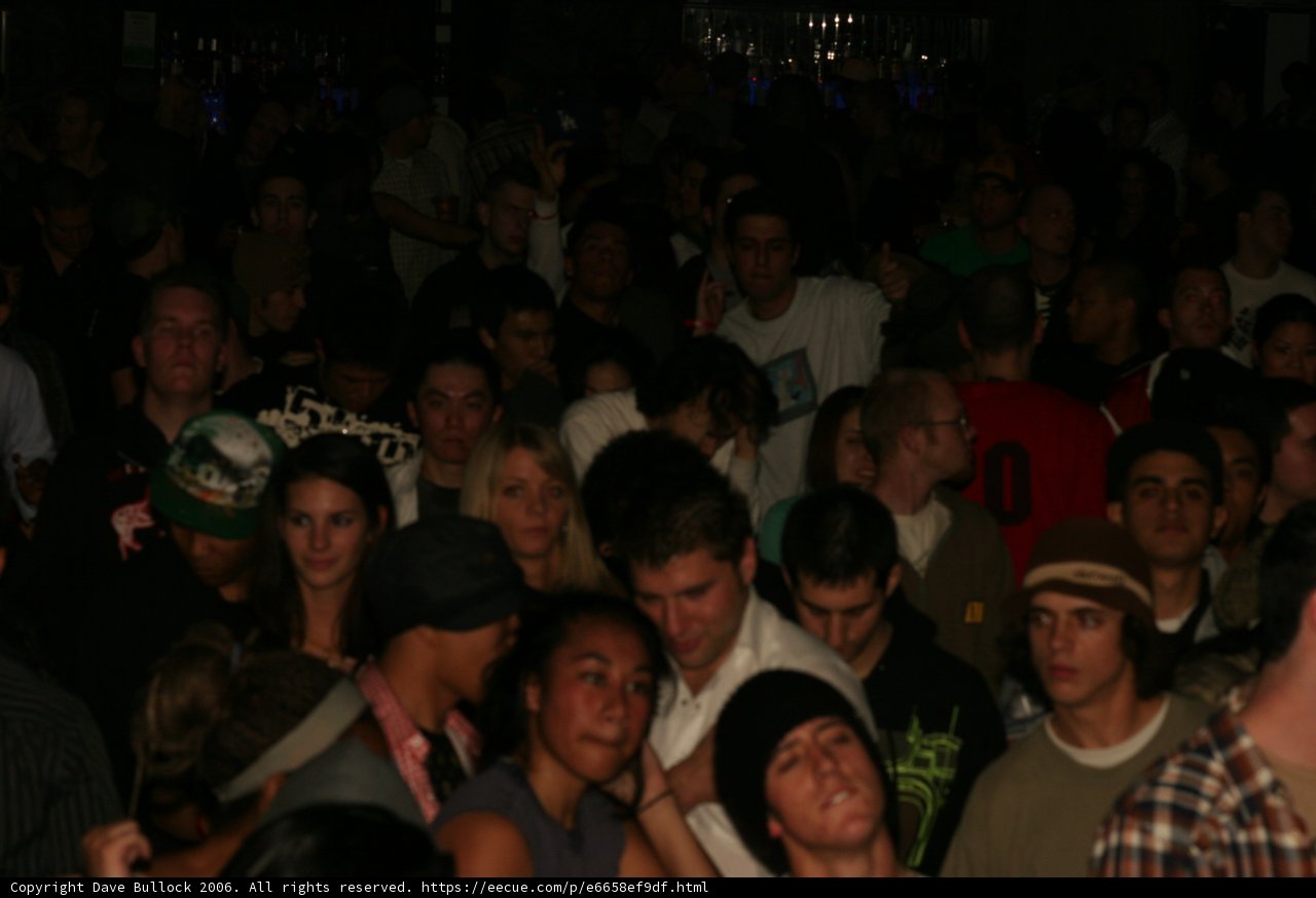 Partygoers at Urban Nightclub