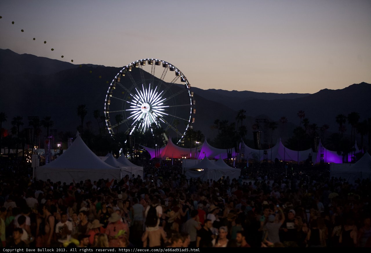 Fun and Lights at Coachella Festival