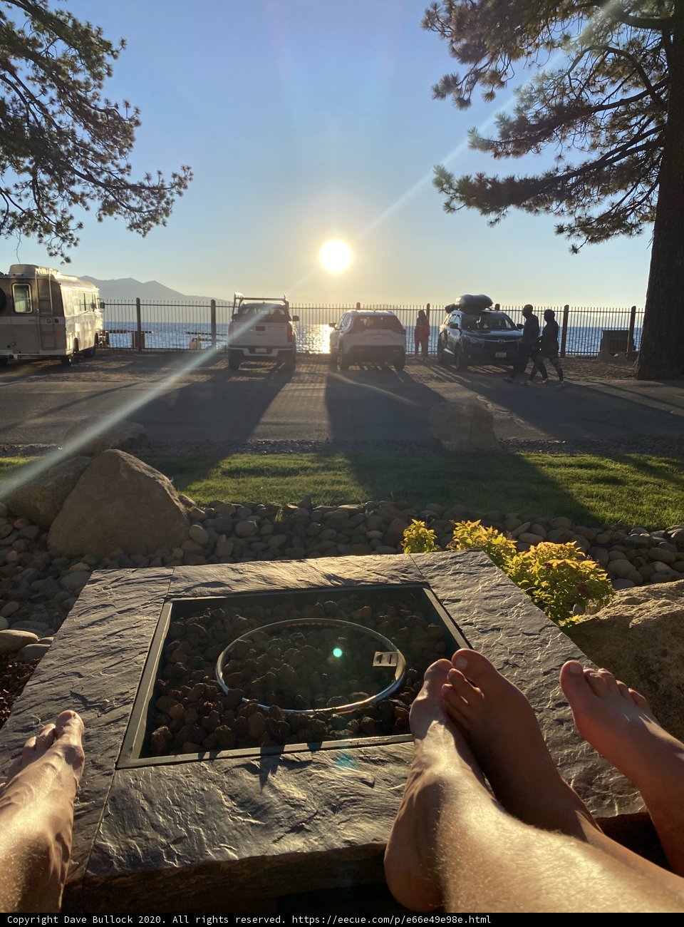 Barefoot on the Bench