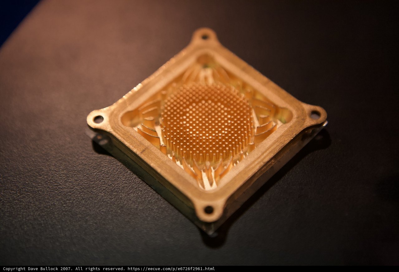 Golden Circuit Board Locket