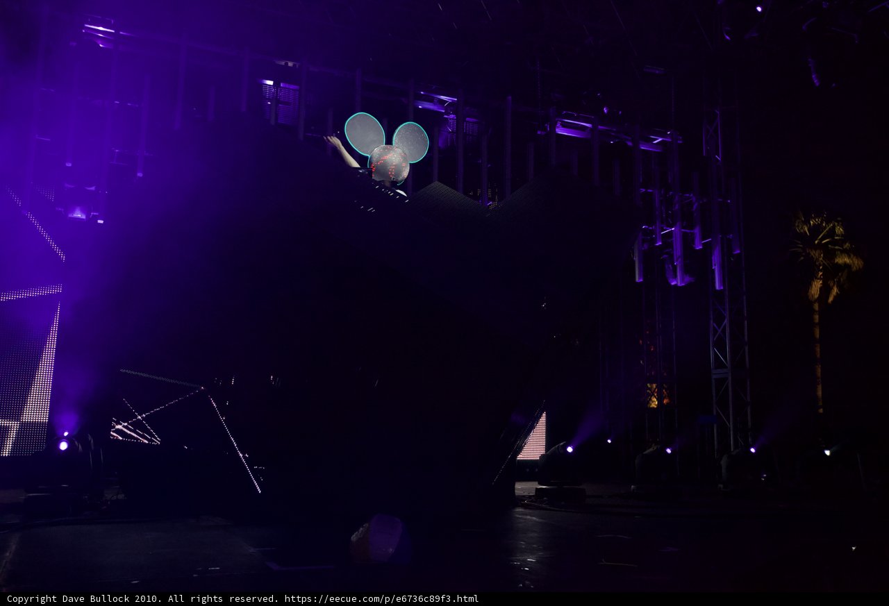 Mouse Head on Stage