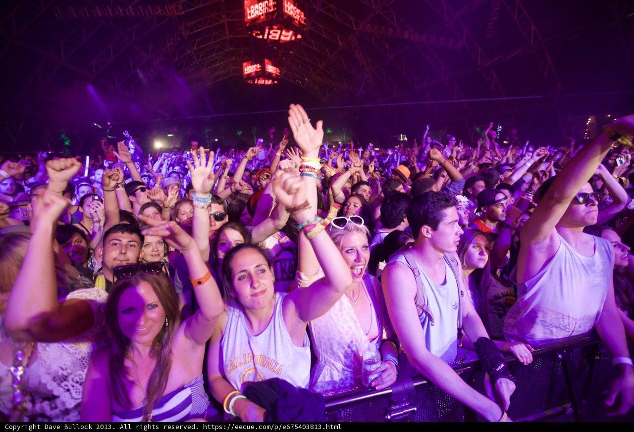Electric Crowd at Coachella