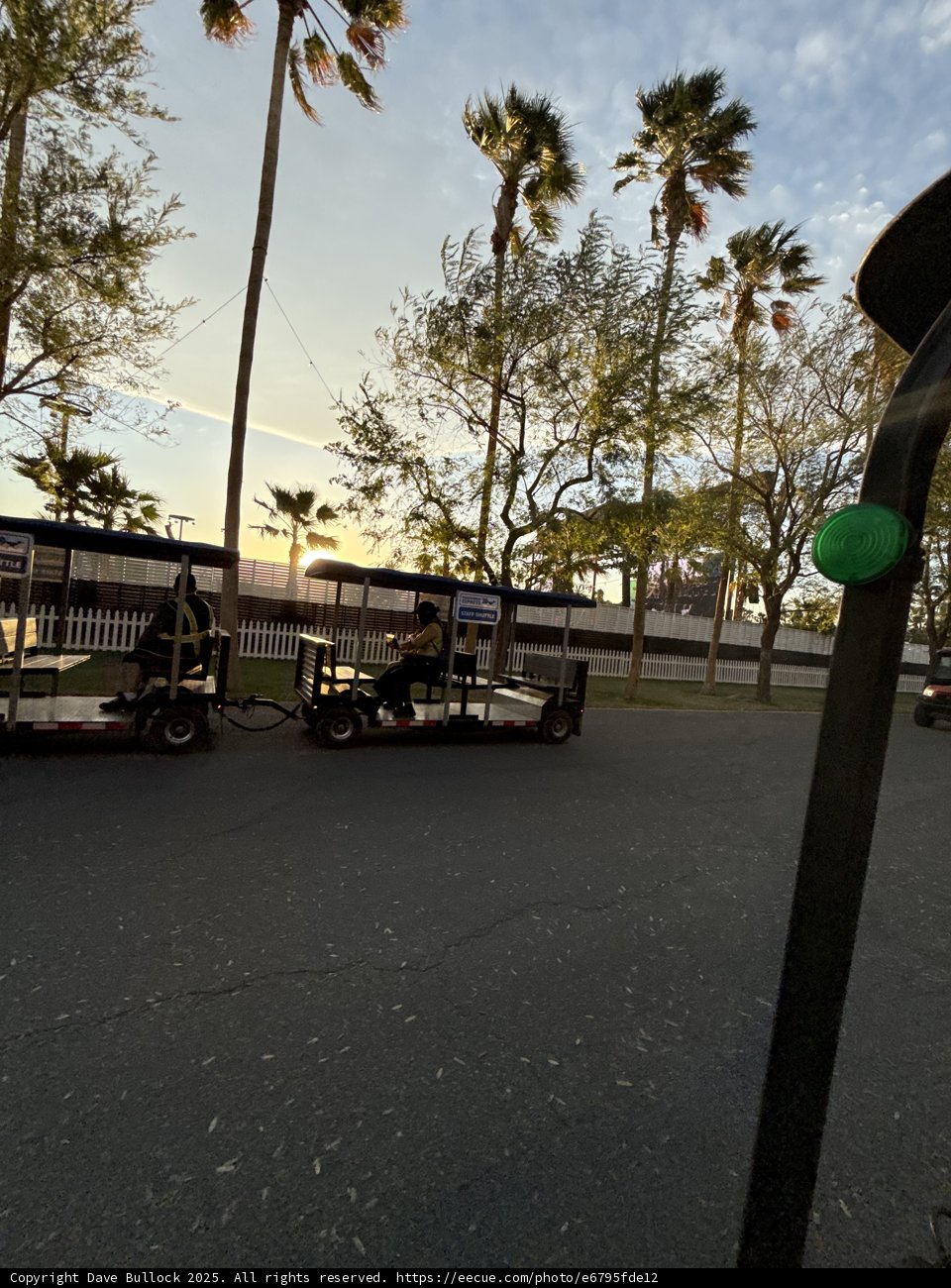 Sunset Stroll on Wheels