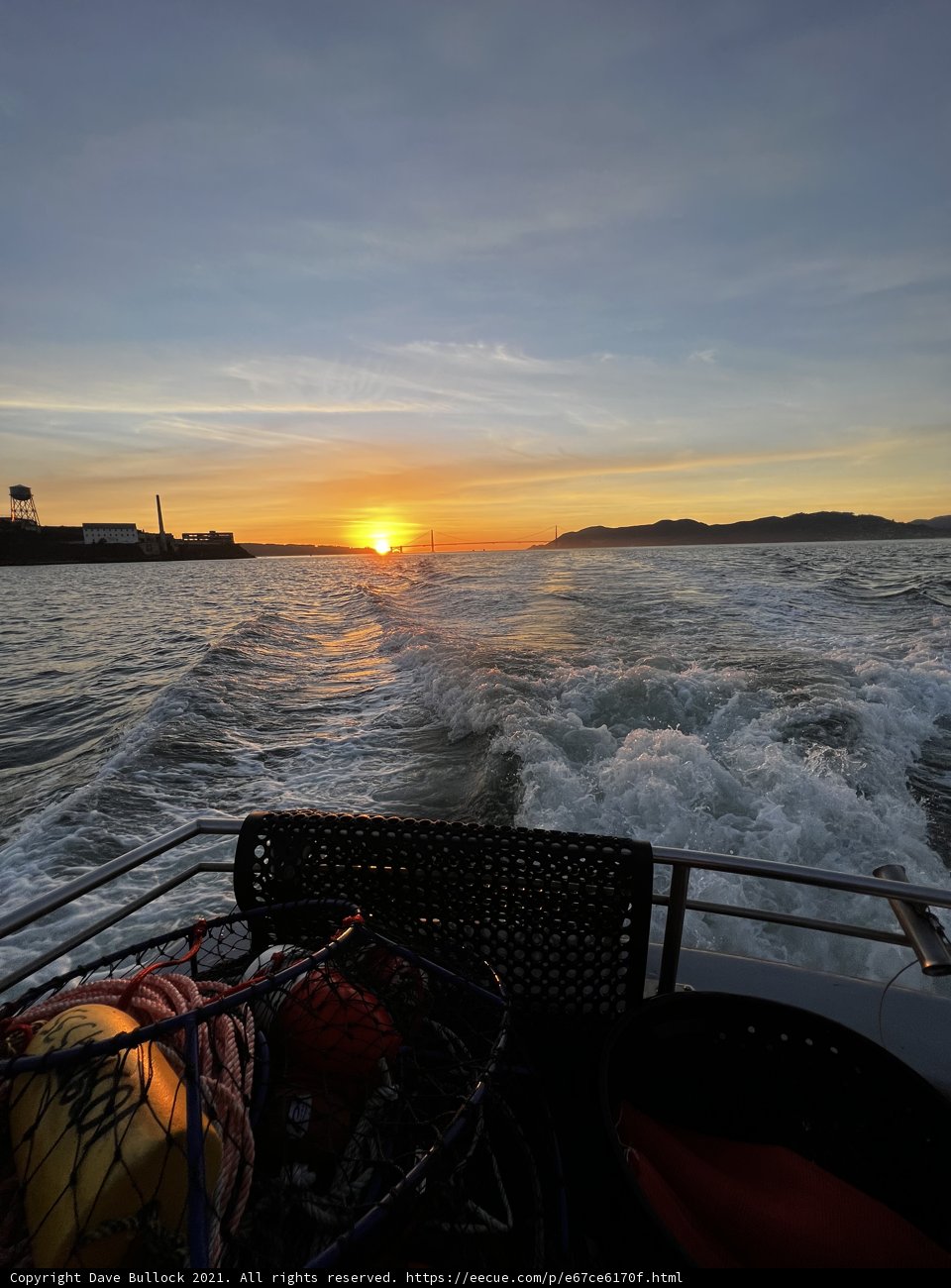 Bay of British Columbia Sunset