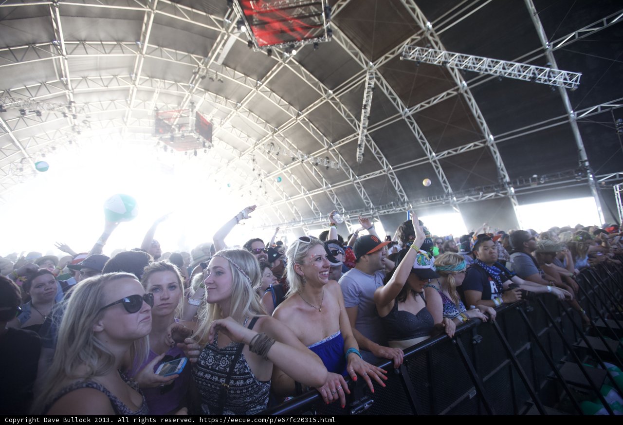 Crowd Goes Wild at Coachella Concert