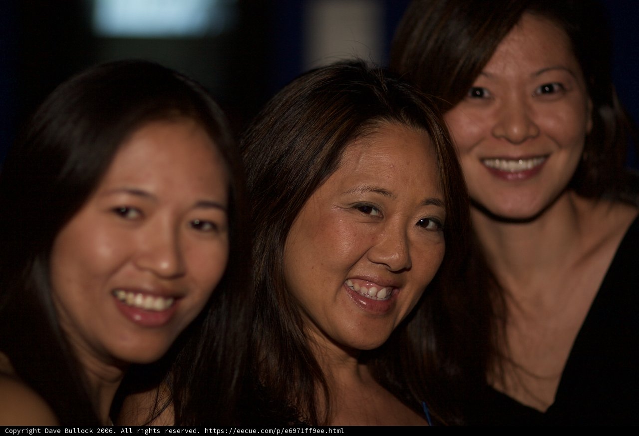 Three Asian Beauties Enjoying a Night Out