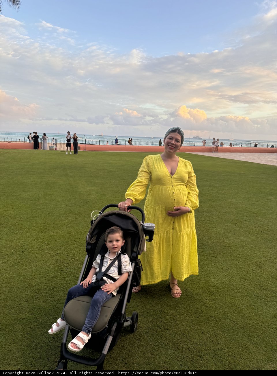 Sunset Stroll at Waikiki