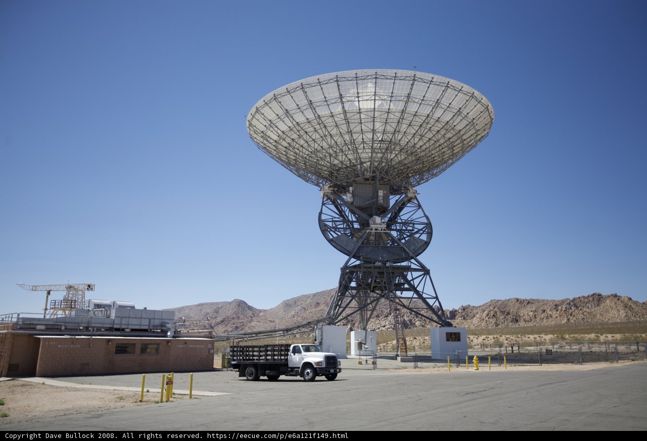 Satellite Dish and Building