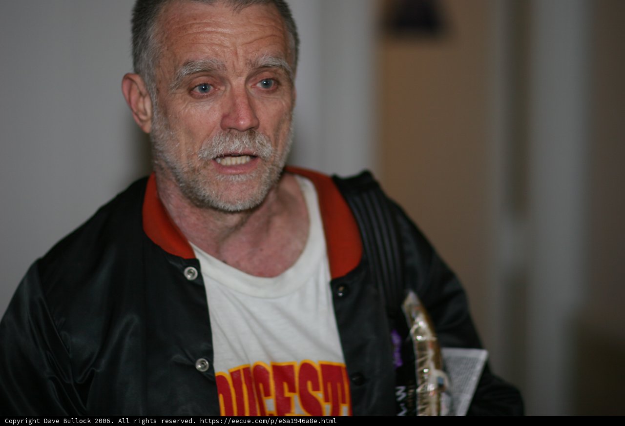 Man with a White Shirt and a Beard
