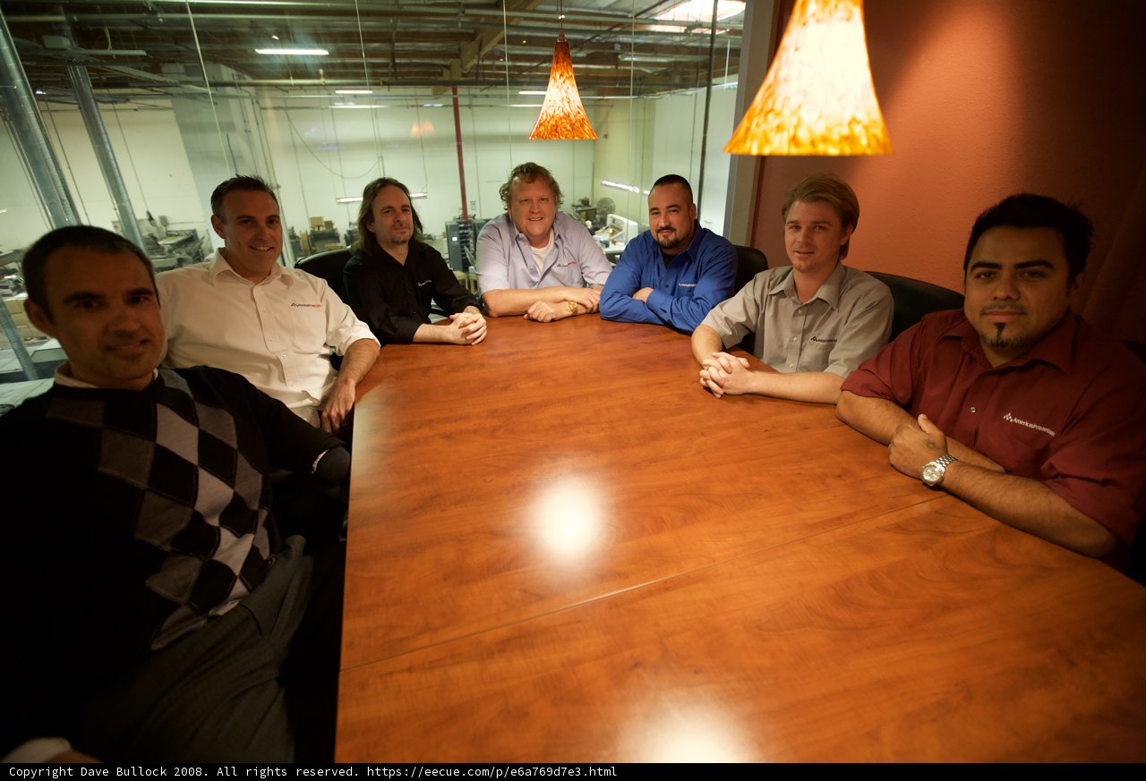 Men in an Office Meeting