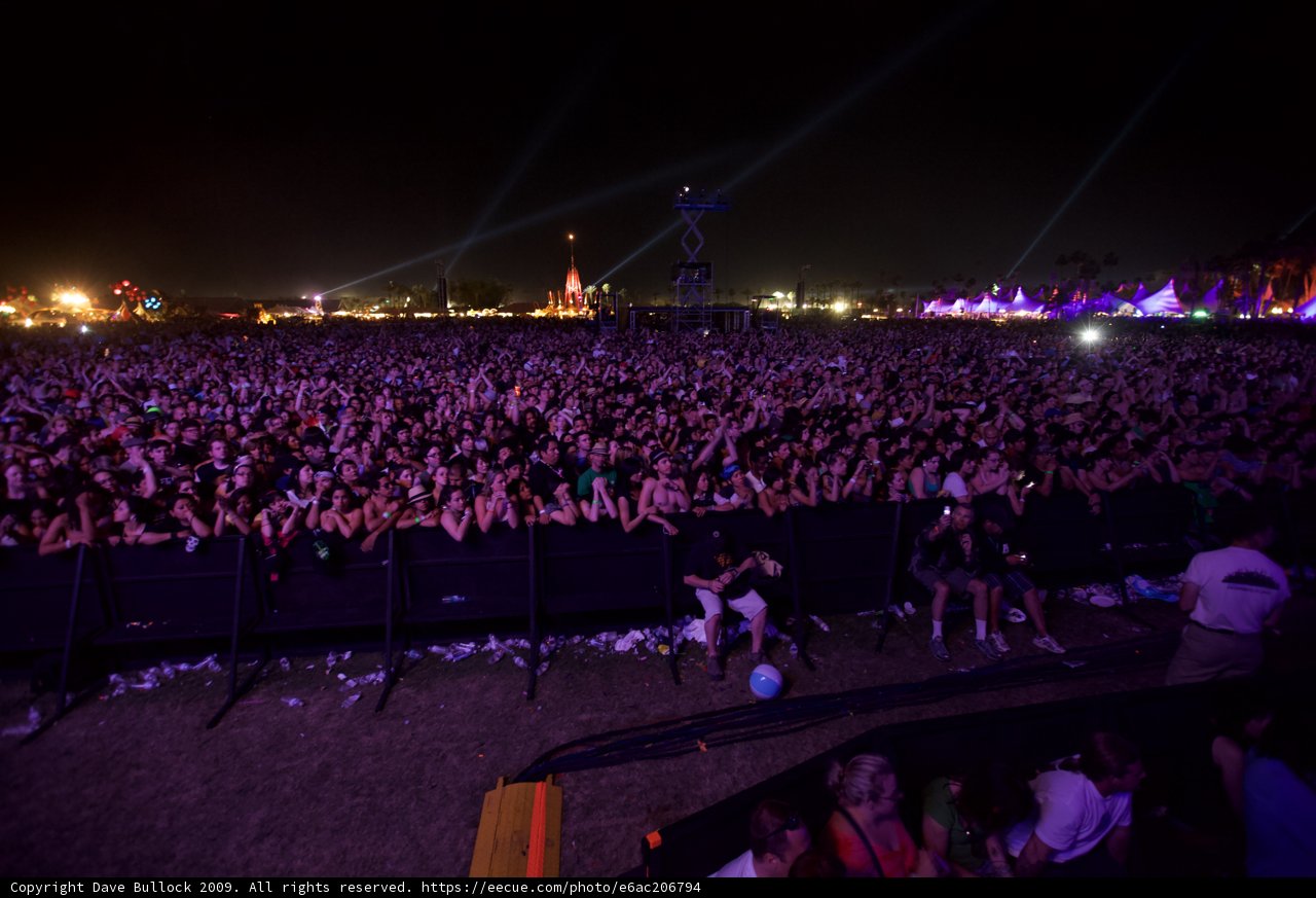 Rocking the Night Away at Coachella 2009