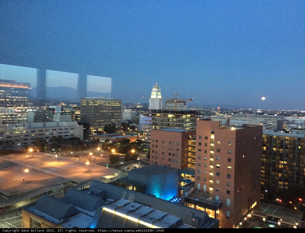 DTLA Loft Evening View