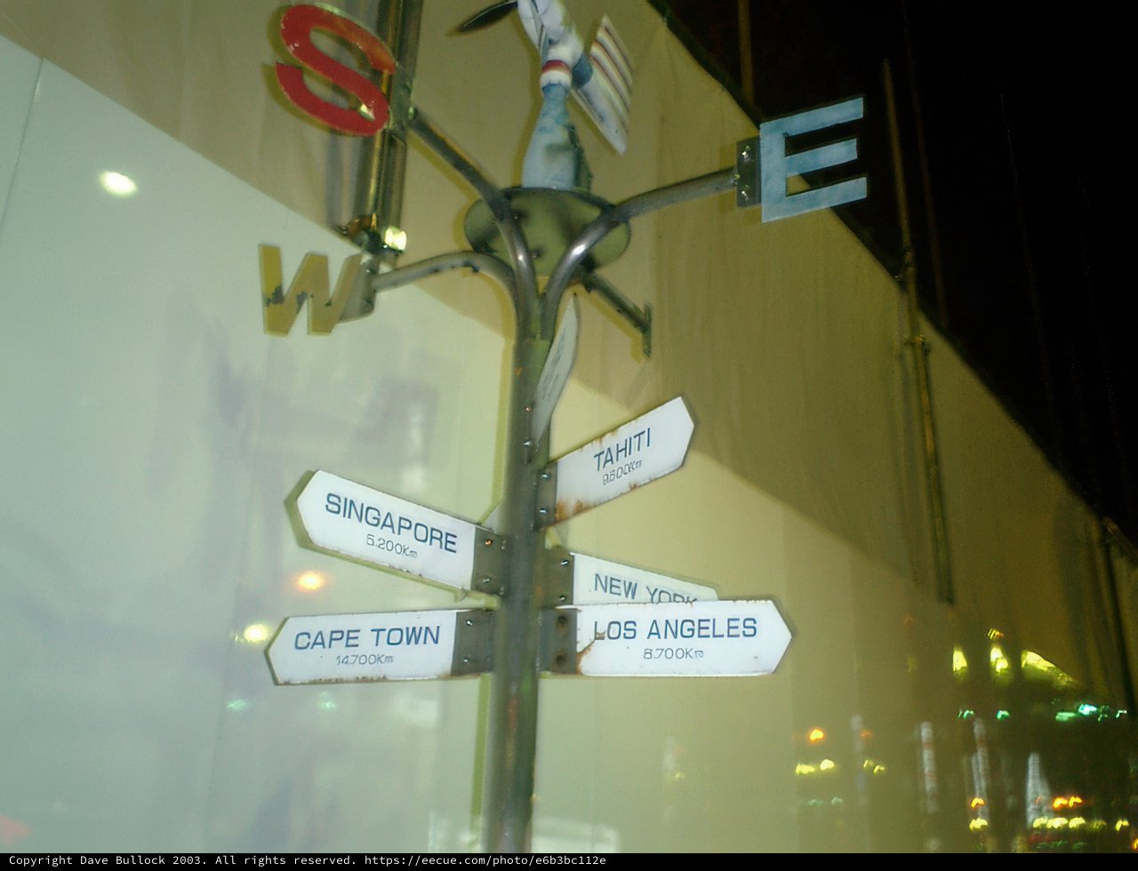 Windmill Street Sign in Shinjuku