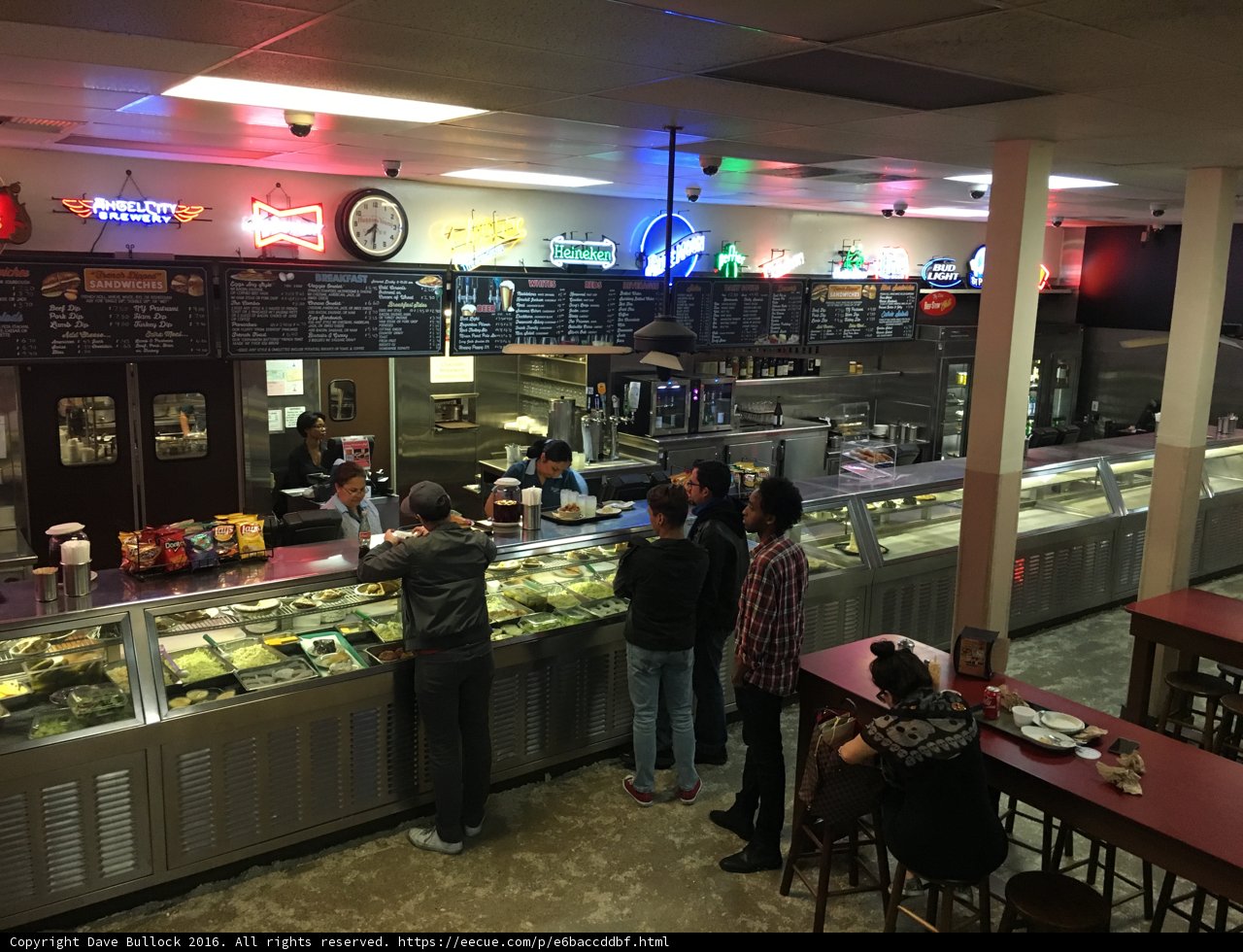 A Night Out at the Local Deli