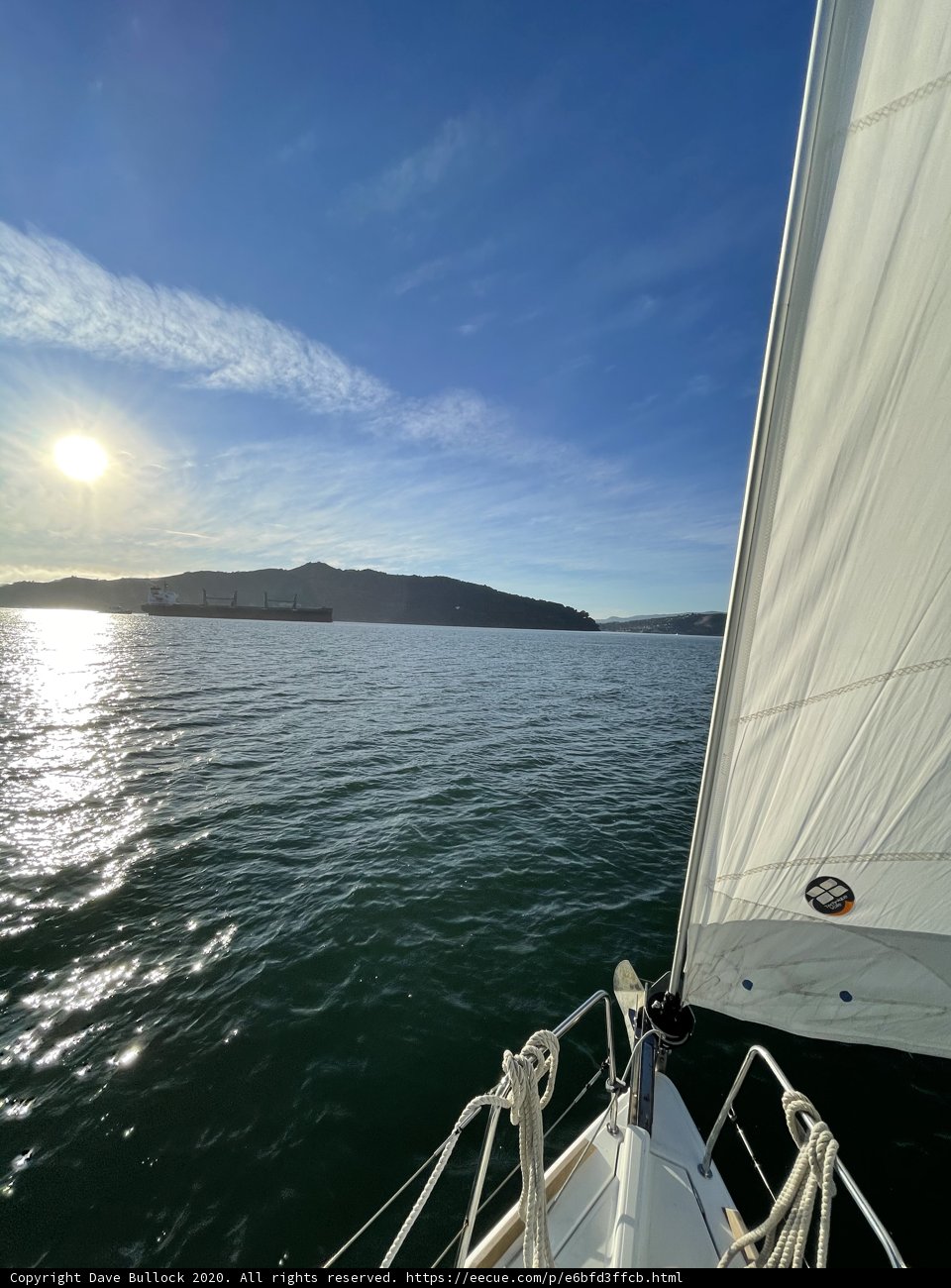 Sailing through the San Francisco Bay