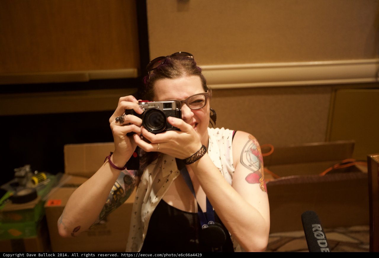 Tattooed Photographer Captures the Moment