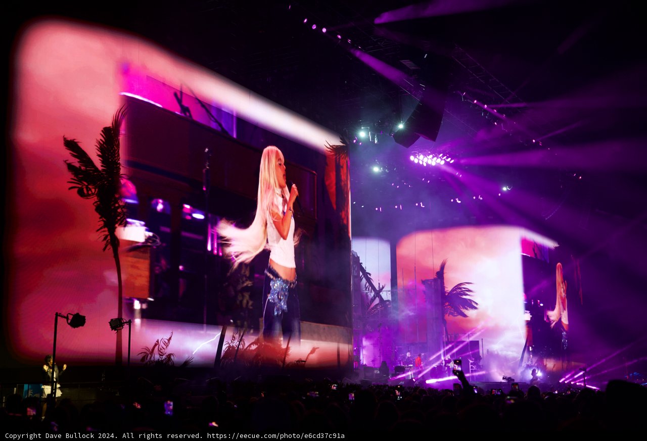 Electric Night: A Vibrant Performance at Coachella 2024