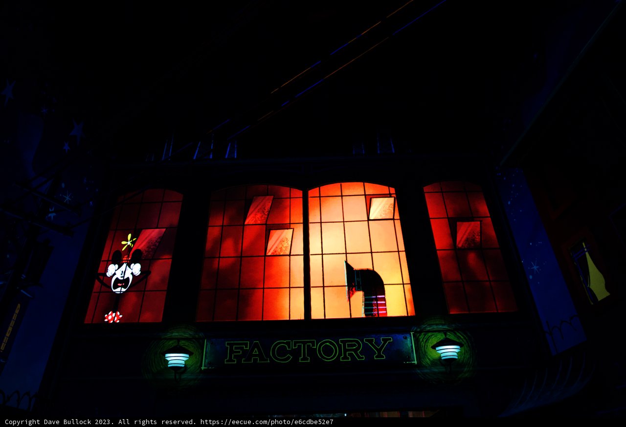 The Enchanting Factory Facade