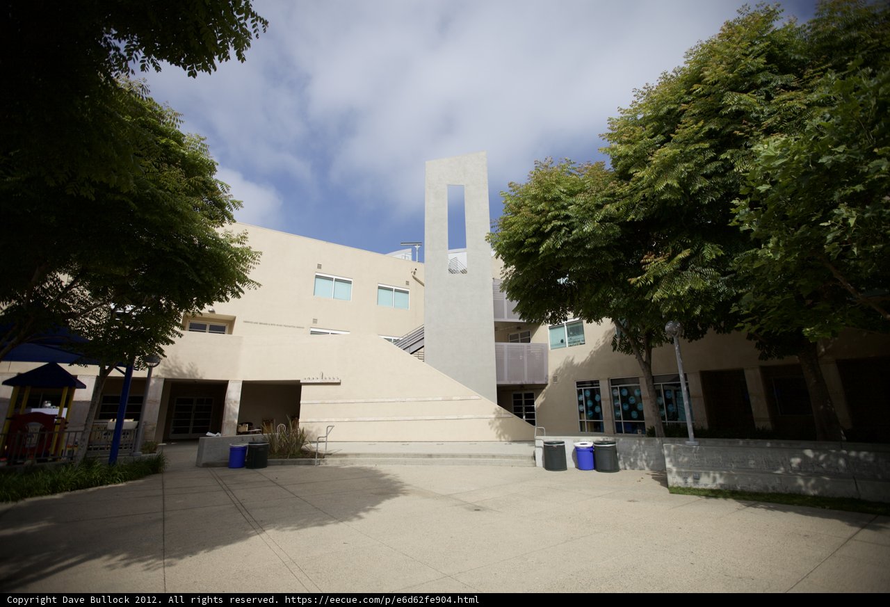Towering over the Walkway