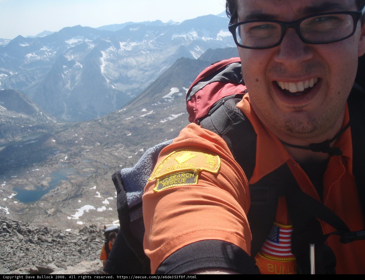 Selfie on the Mountain Peak