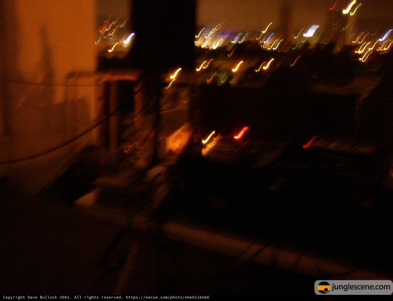 Blurred City Nightscape