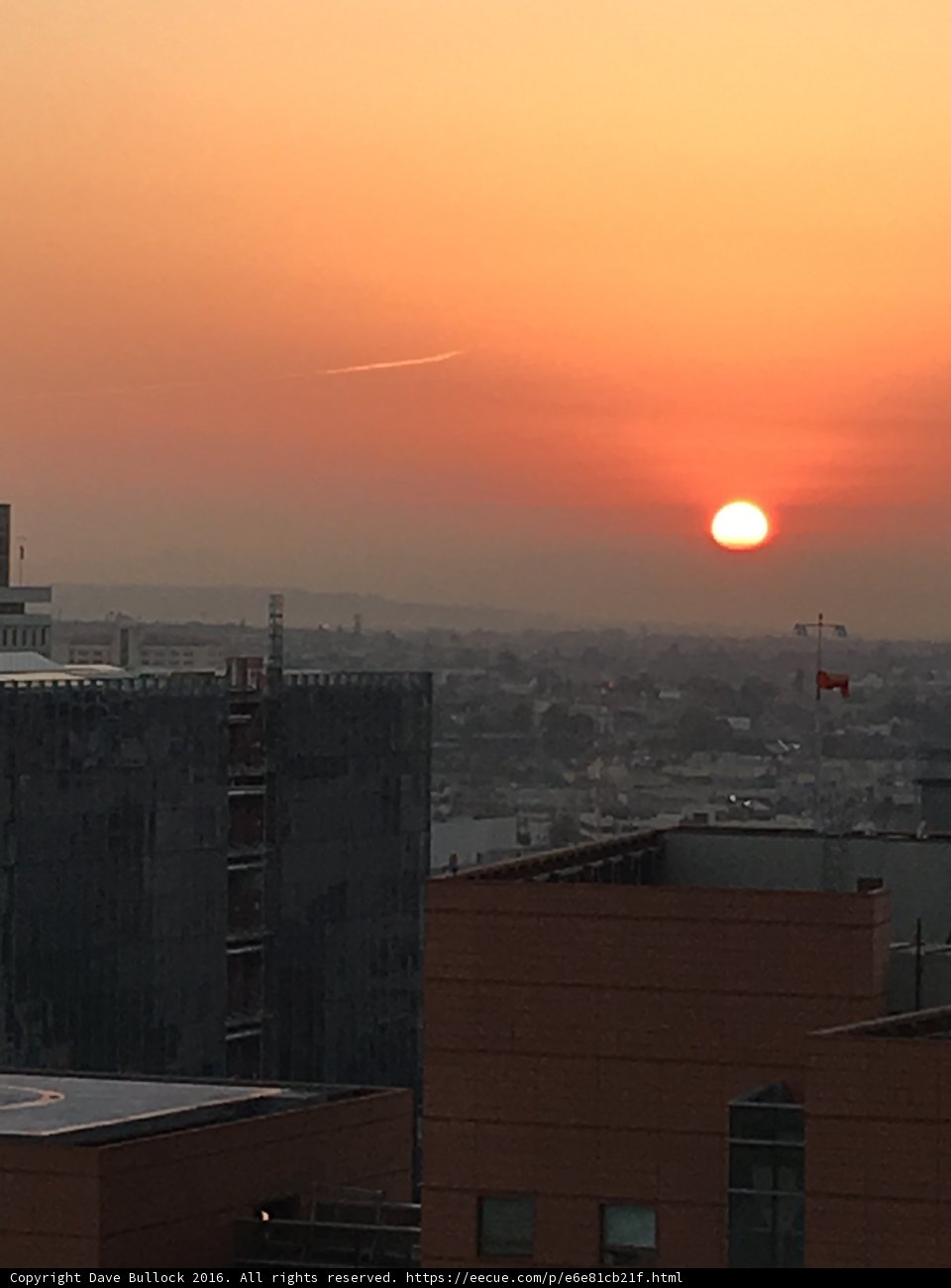 Madrid's Sunset Skyline